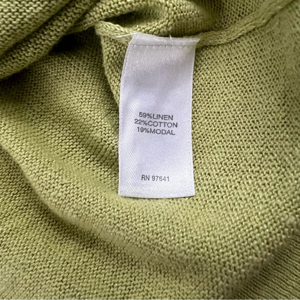 J.‎ Jill Light Green Button Up Cardigan Size 2X - Picture 4 of 4